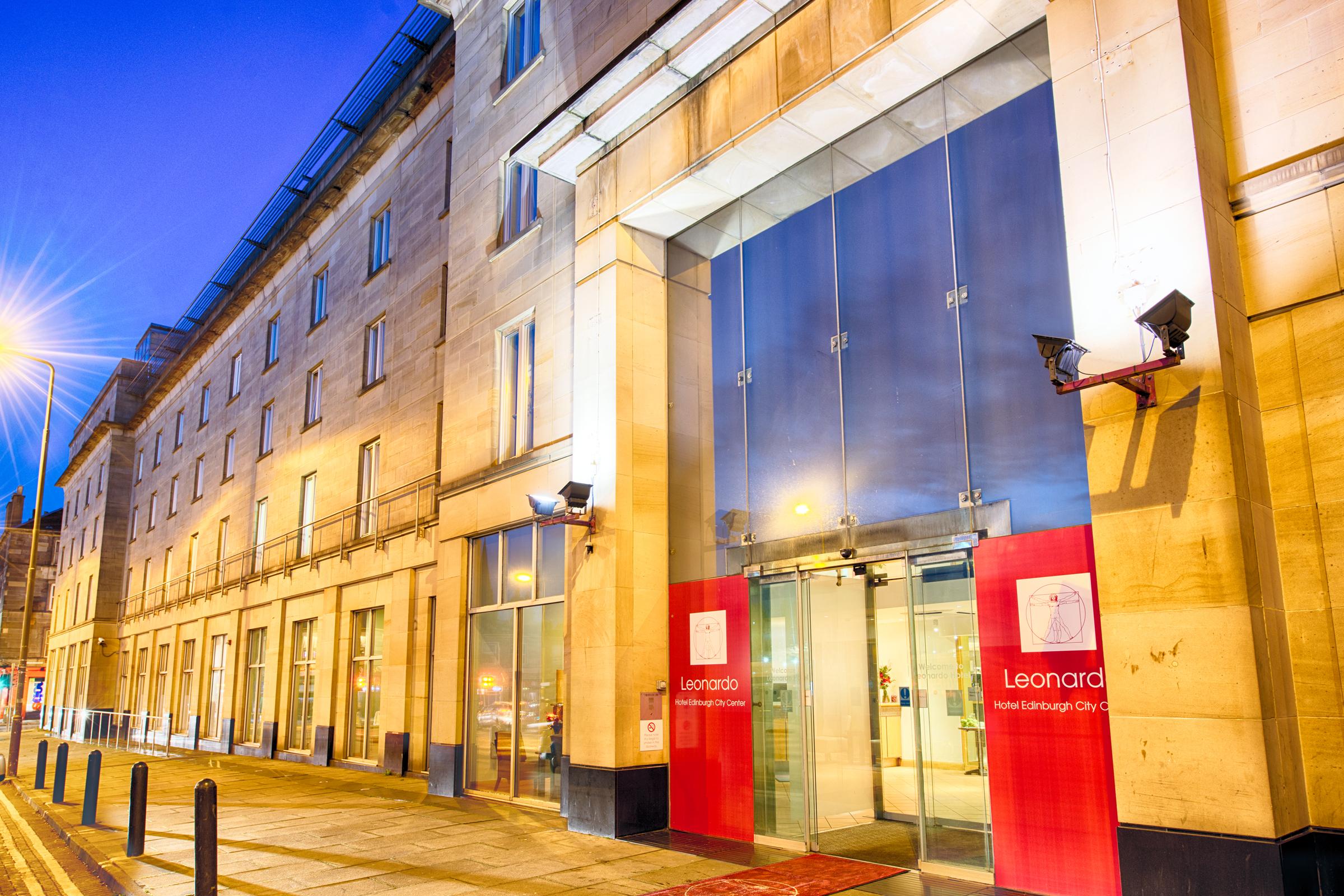 Leonardo Hotel Edinburgh Haymarket Exterior foto