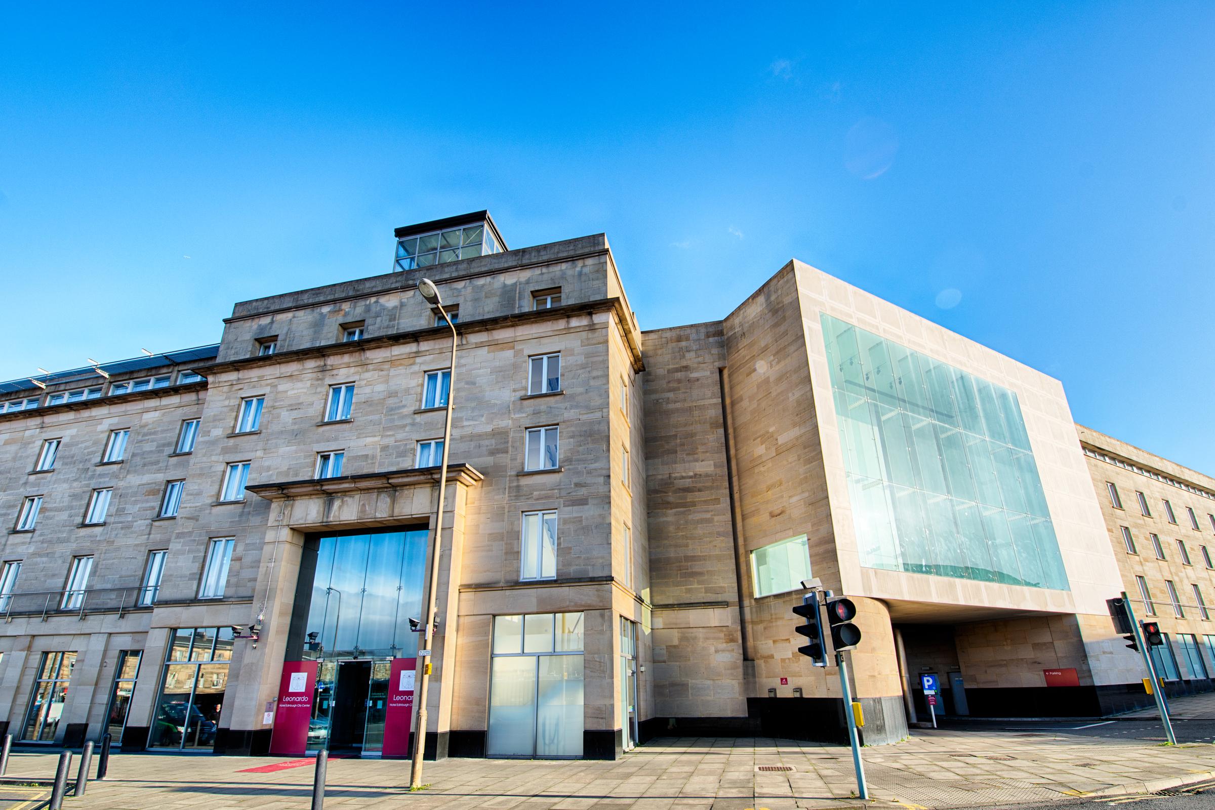 Leonardo Hotel Edinburgh Haymarket Exterior foto
